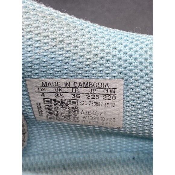 Adidas X Crazyfast Messi .4 Youth Size 4 Soccer Cleats Silver Gray Blue IE4071 - Picture 6 of 7